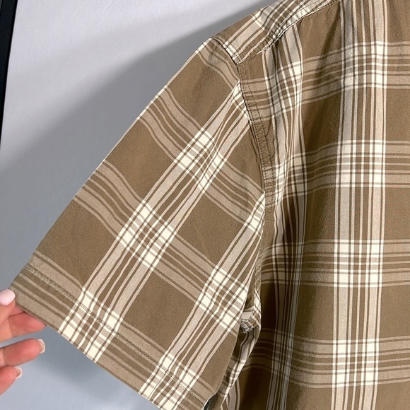 Carhartt Relaxed Fit Button Down Short Sleeve Shirt size 2XL Tall - Picture 4 of 7